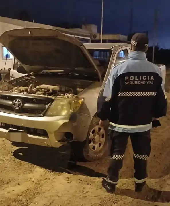 Clorinda: secuestraron una camioneta con números adulterados