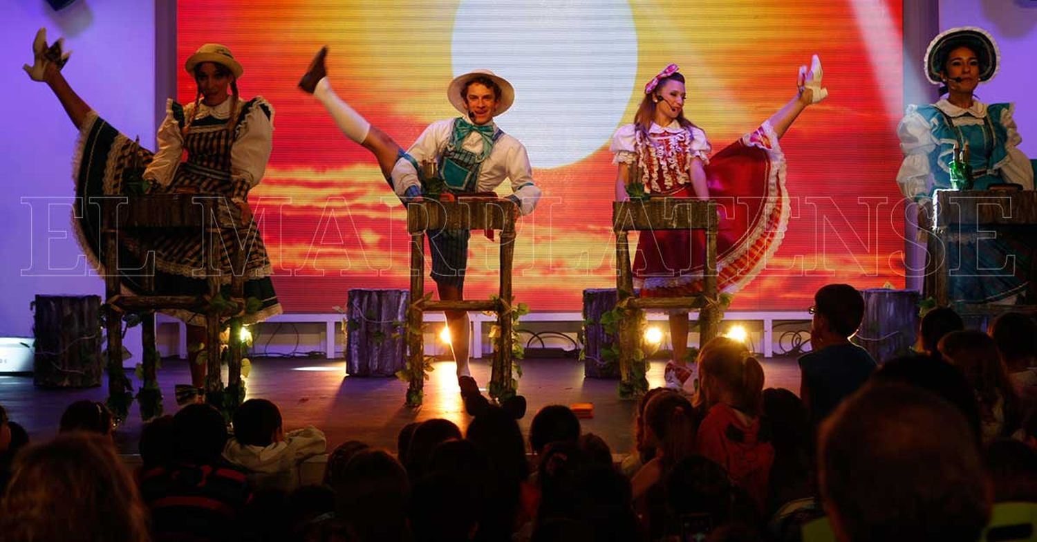 Magia y fantasía vivieron los chicos en Espacio Clarin