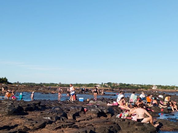 La municipalidad recuerda que la playa Nebel no está habilitada