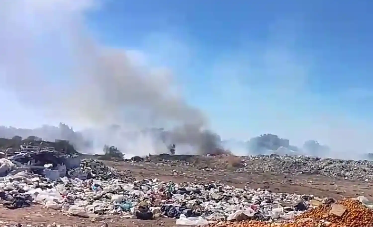 Quejas por el humo en el Basural