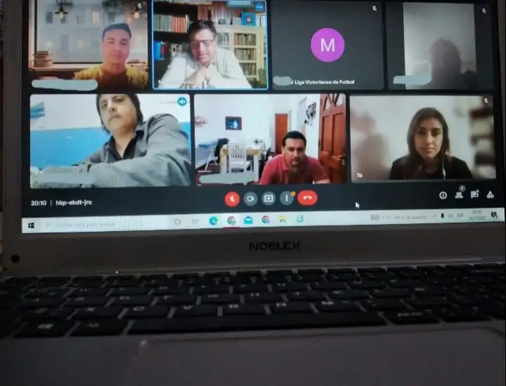 Keila Nazar mantuvo una reunión con referentes de otras ligas de la provincia