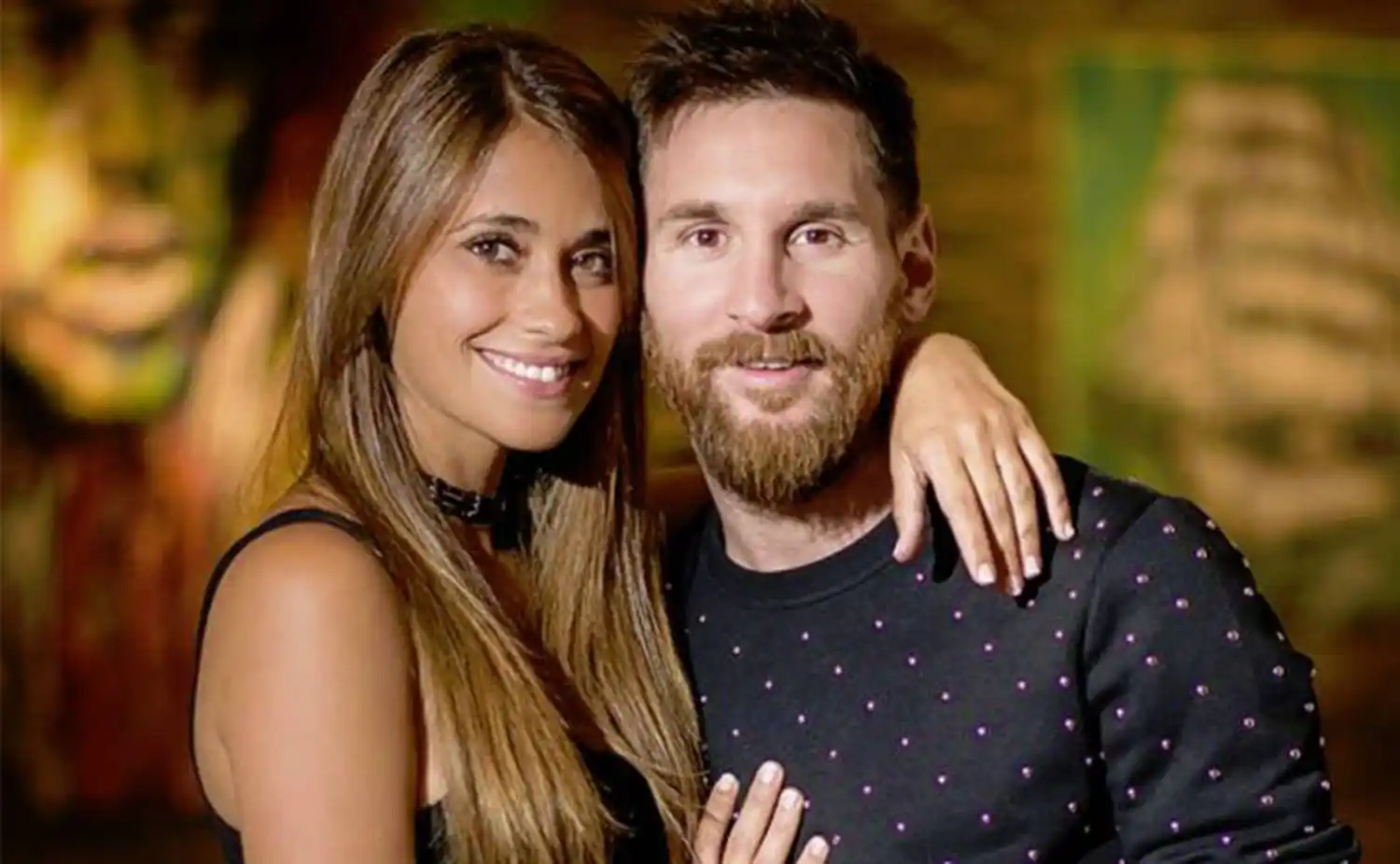 Video: el baile cumbiero de Messi y Antonella en Navidad