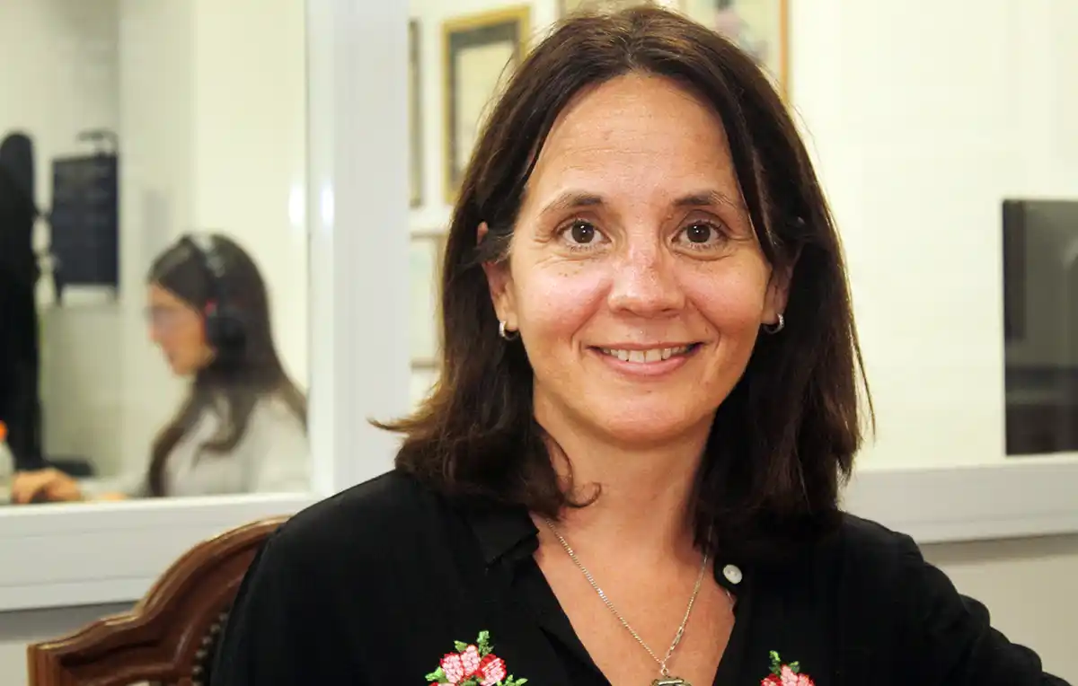Natalia Steffen. Describió el presente del mercado laboral, en Necochea