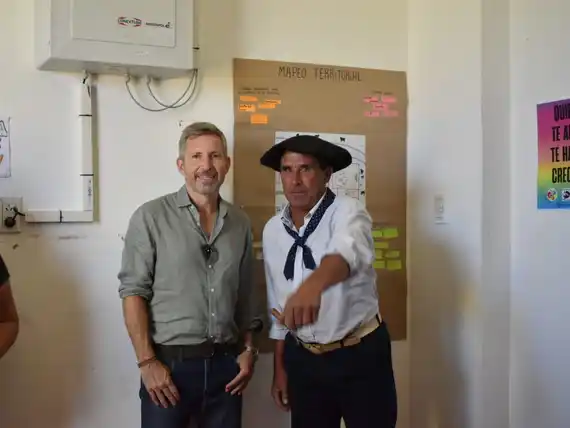 Barreto destacó la visita del Gobernador Frigerio al Octavo Distrito