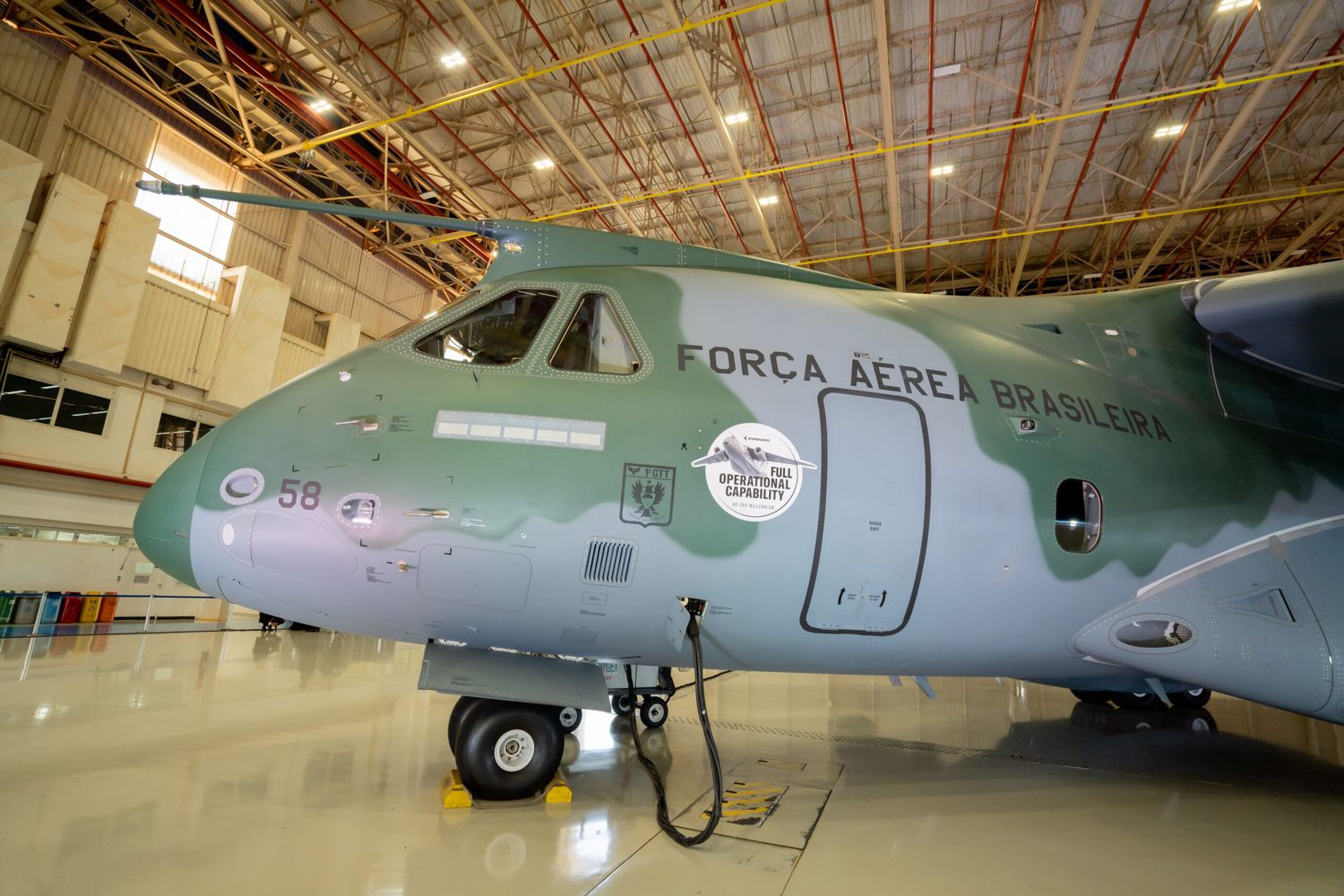 Los C-390 Millennium de la Fuerza Aérea Brasileña alcanzan la plena capacidad operativa