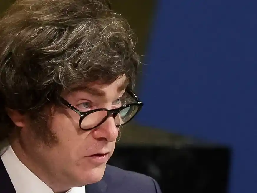 Milei reafirma su política de achicar el Estado. Reuters.