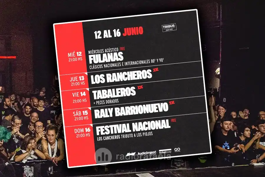 Imperdibles fechas en la agenda semanal de Tribus Club de Arte 