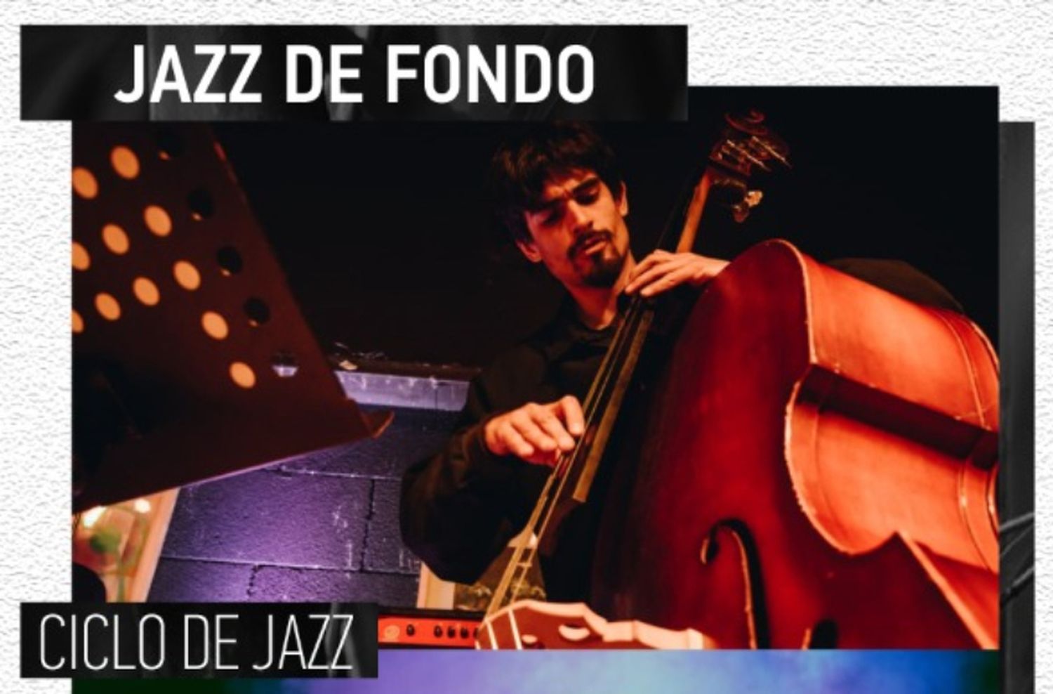 Comienza el ciclo "Jazz de fondo" con Proyecto Trío