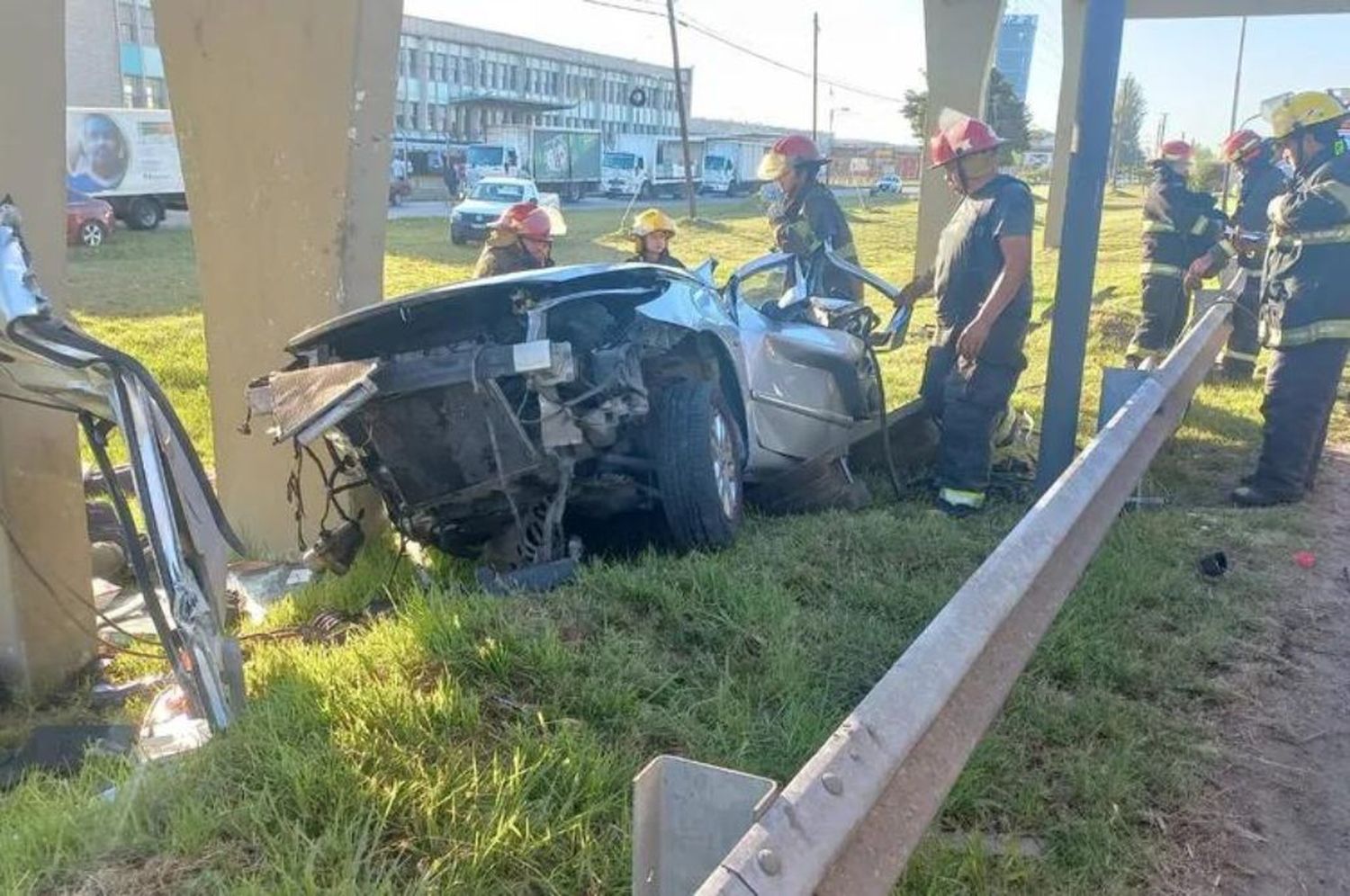 Dos muertos tras un choque y el despiste de un auto en la ruta 36