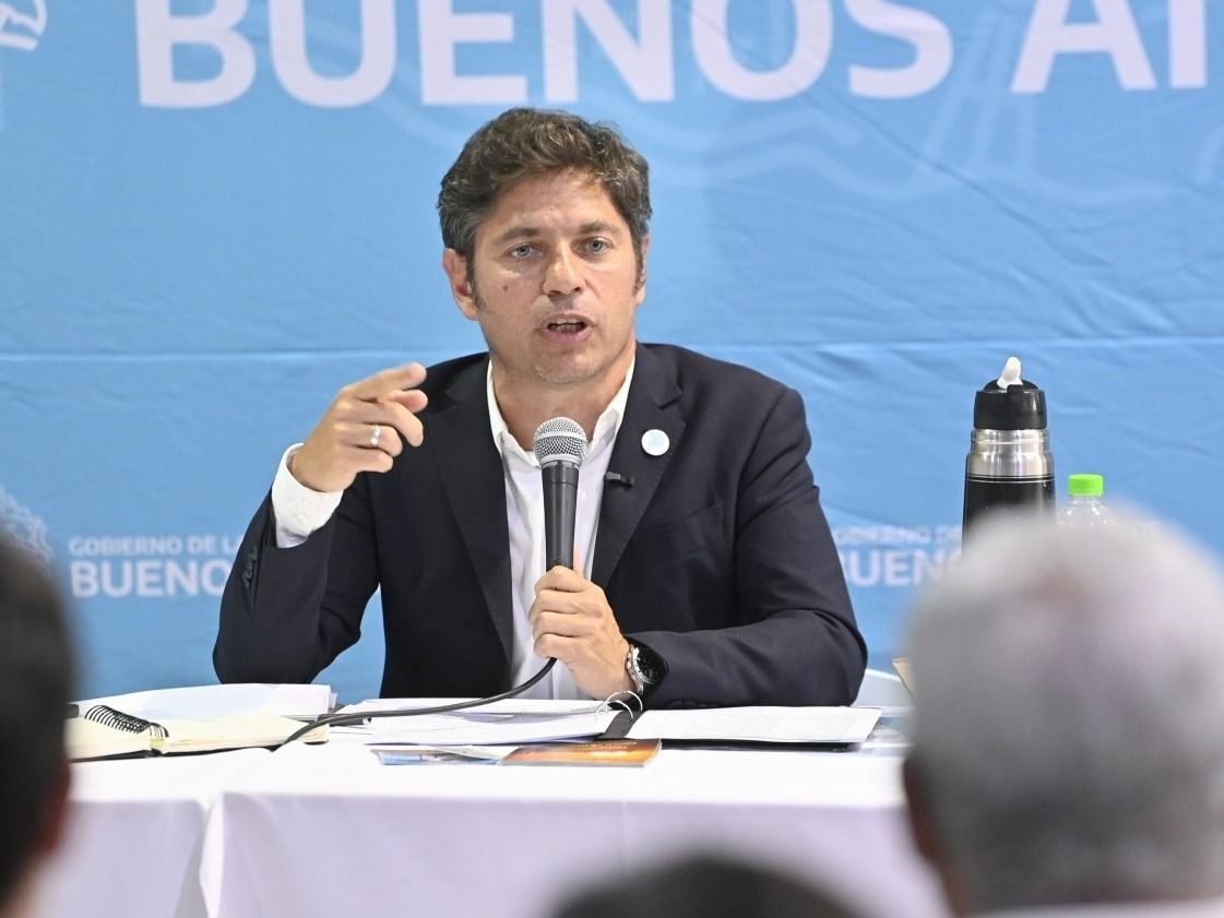 Axel Kicillof se refirió al desdoblamiento electoral