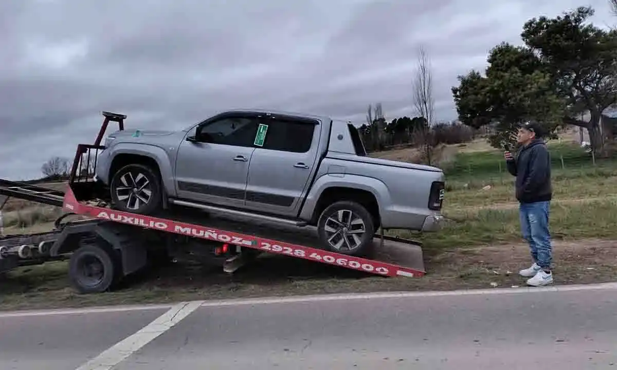 Circulaba en zigzag en la Ruta 3 al límite del alcoholímetro