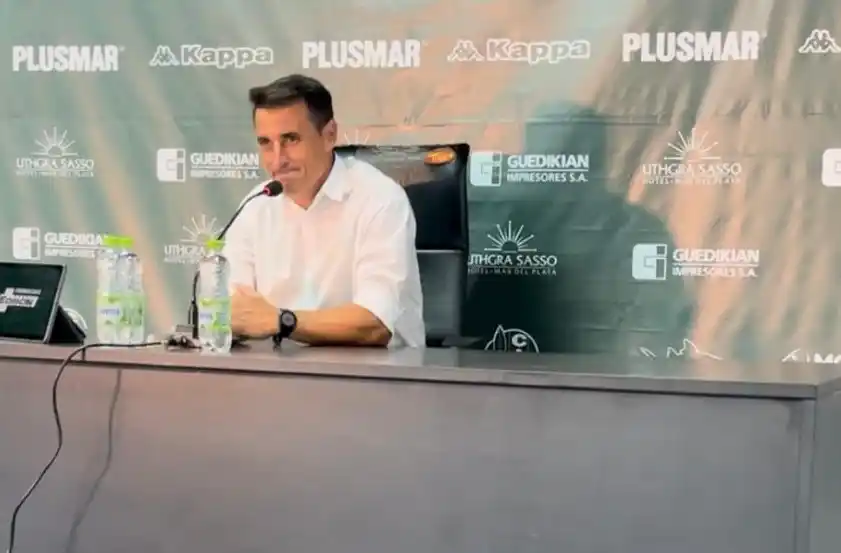 El entrenador de Aldosivi habló en conferencia de prensa tras un nuevo empate.