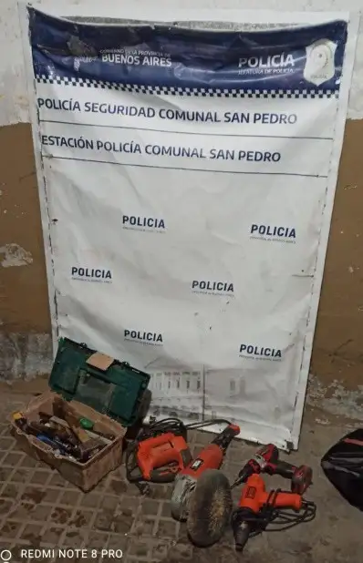 herramientas robada