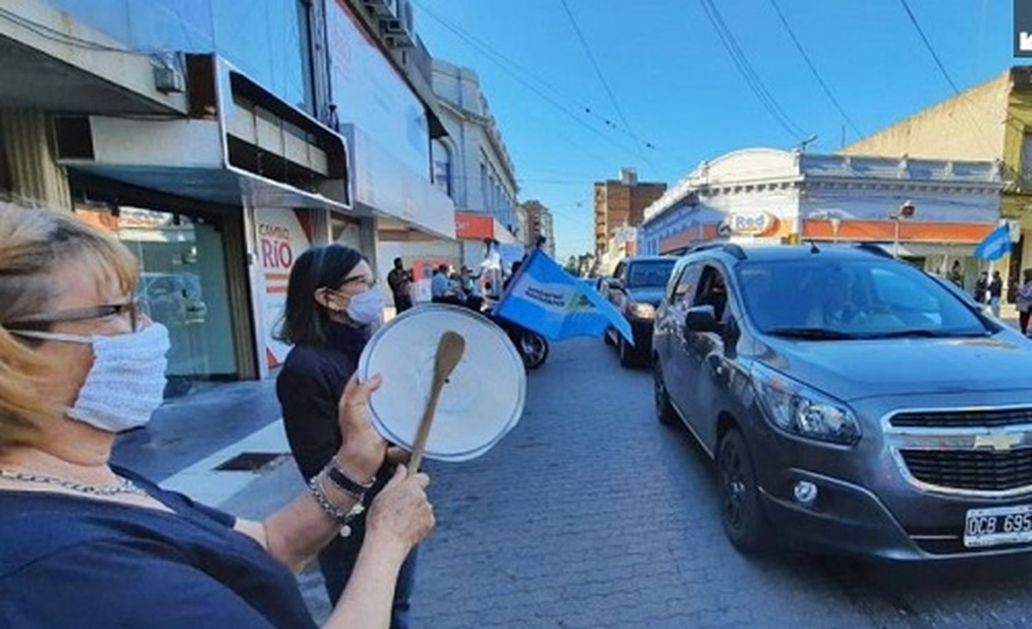 Agredieron a un periodista durante la marcha del "12-O" en Concordia