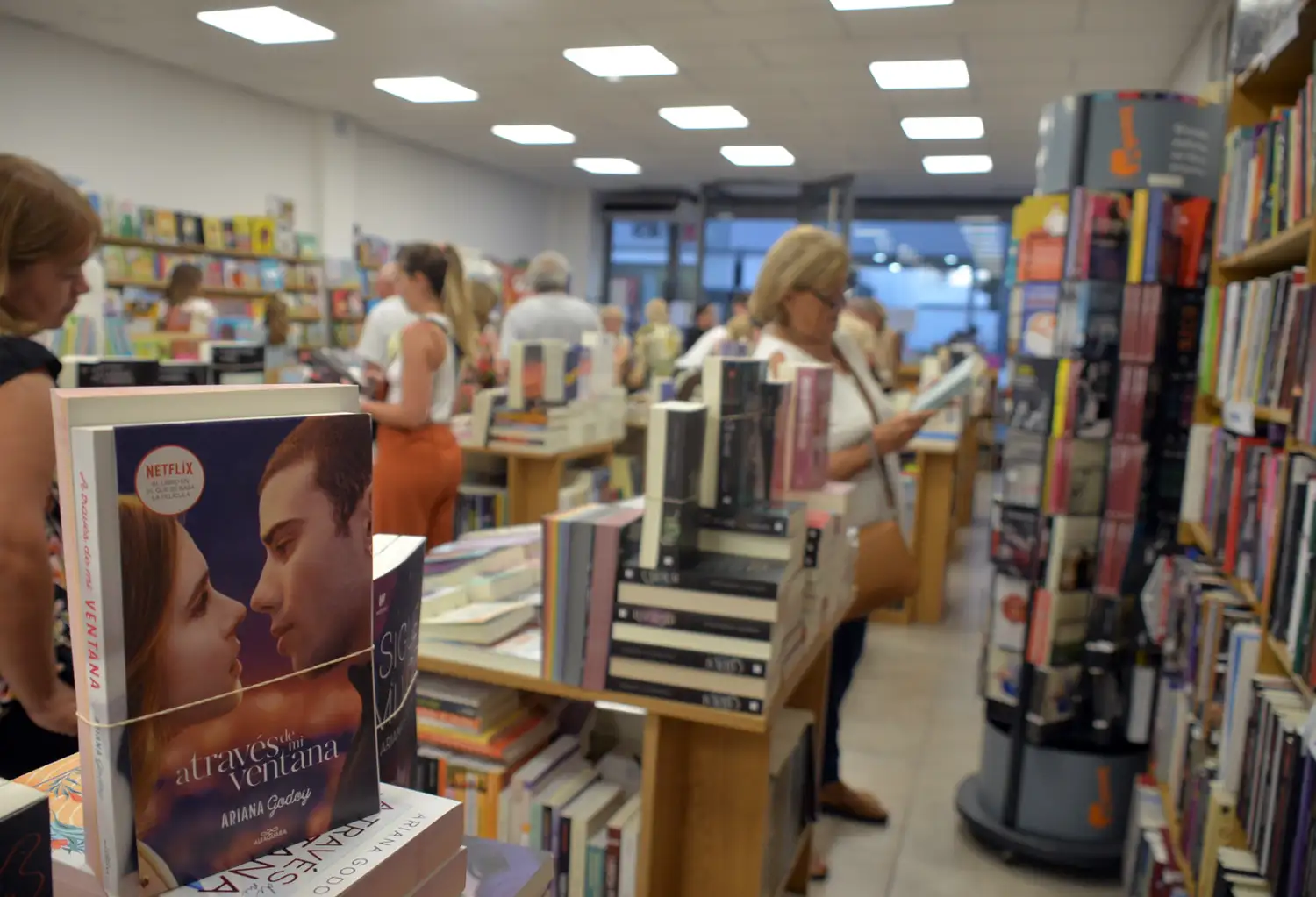 8 librerías de la ciudad se sumaron a la convocatoria.