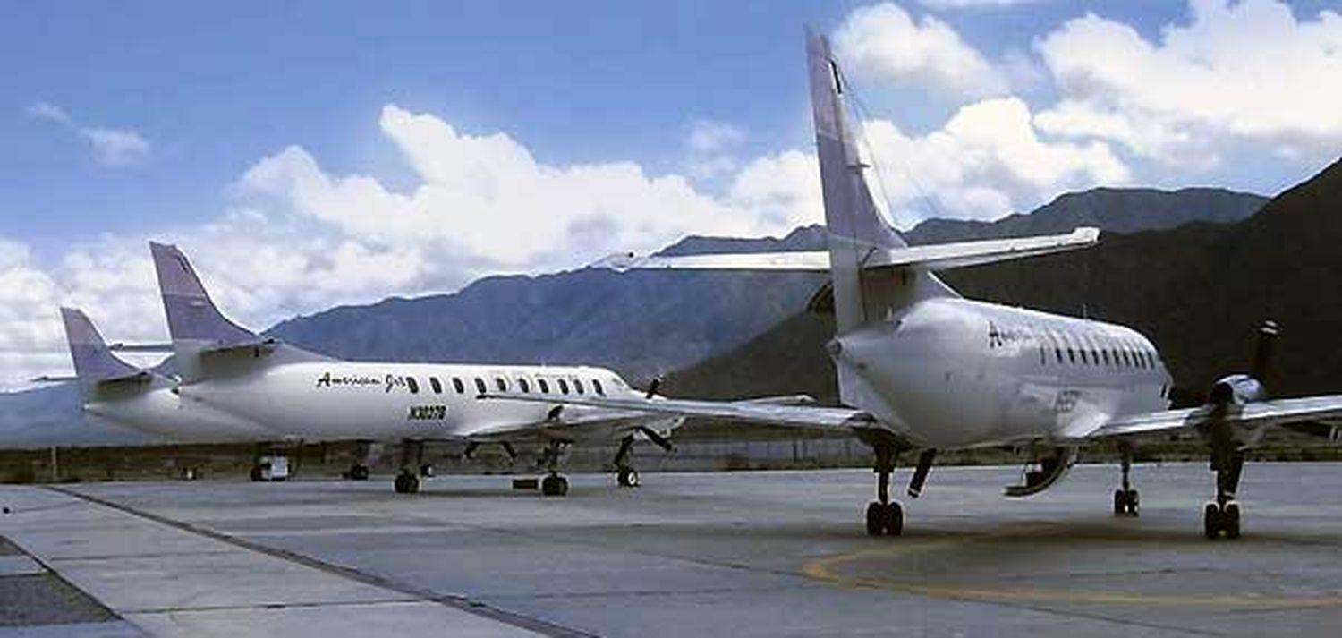American Jet opera en el aeropuerto de Gral. Roca tras el cierre de Neuquén