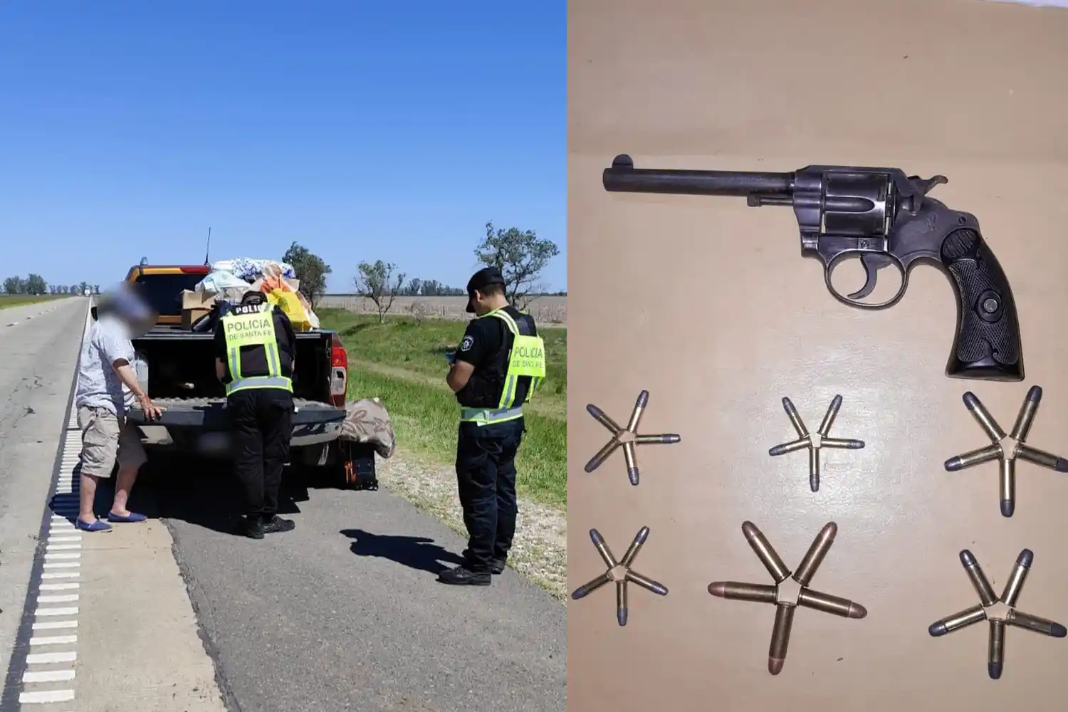 Retuvieron un revólver calibre .32 sin documentación en un control sobre la RN 19