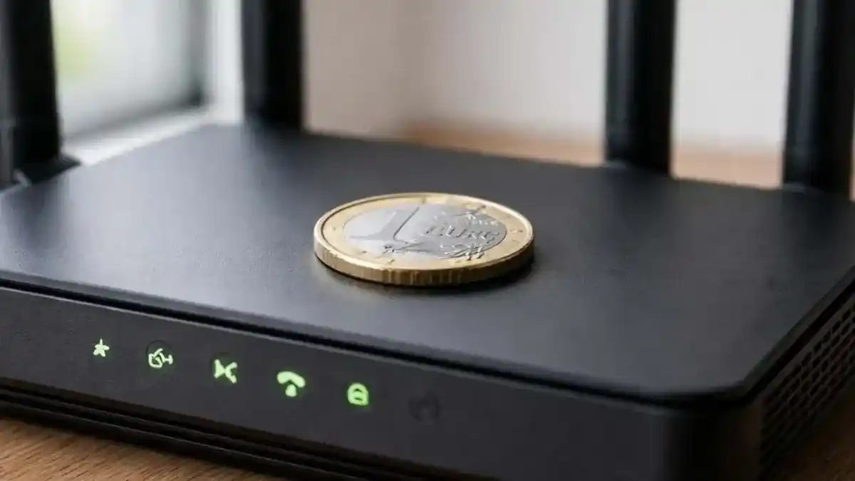 ¿Qué pasa realmente al poner una moneda en el router del wifi? El truco viral explicado