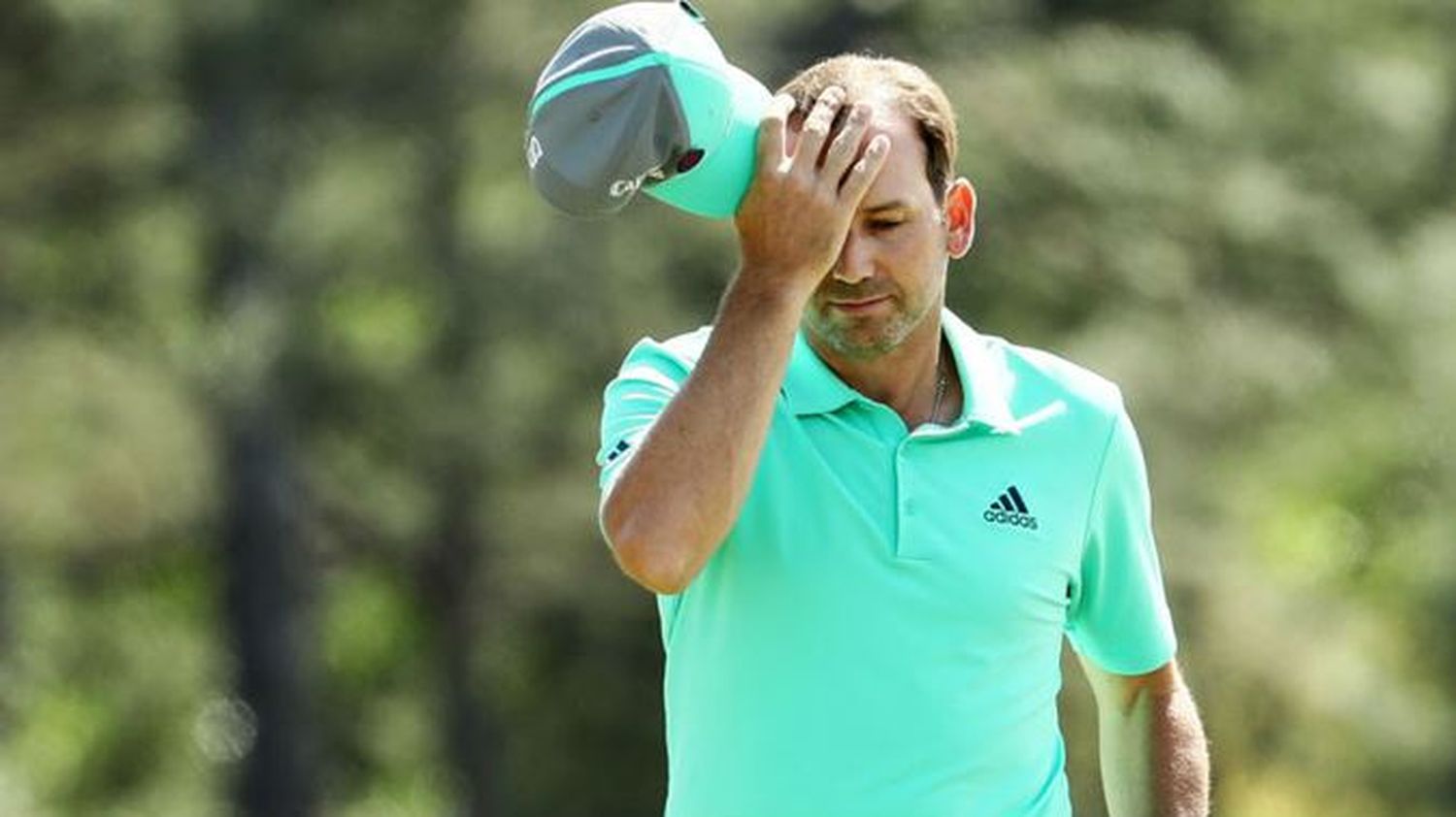 ¡Increíble! La desafortunada jugada del golfista Sergio García