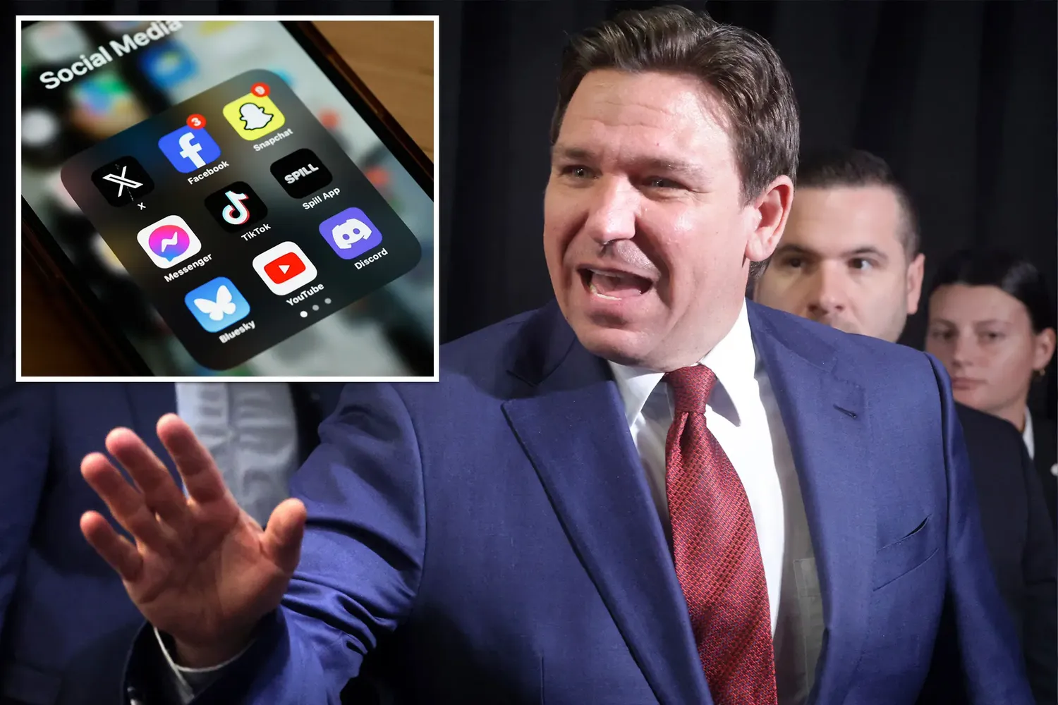 Ron DeSantis signs law banning Florida kids under 14 from social media