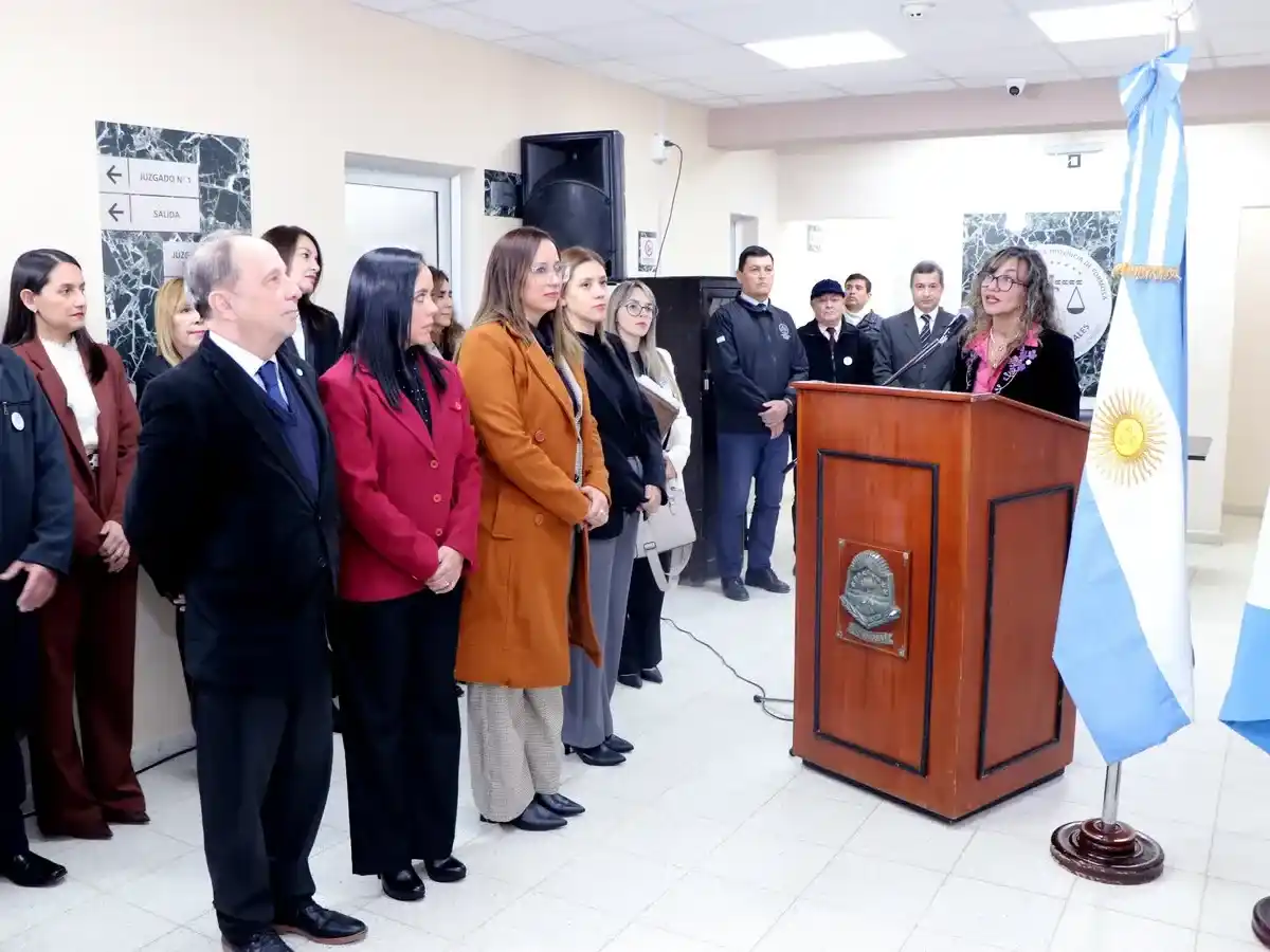 El Poder Judicial inauguró un nuevo espacio en Clorinda