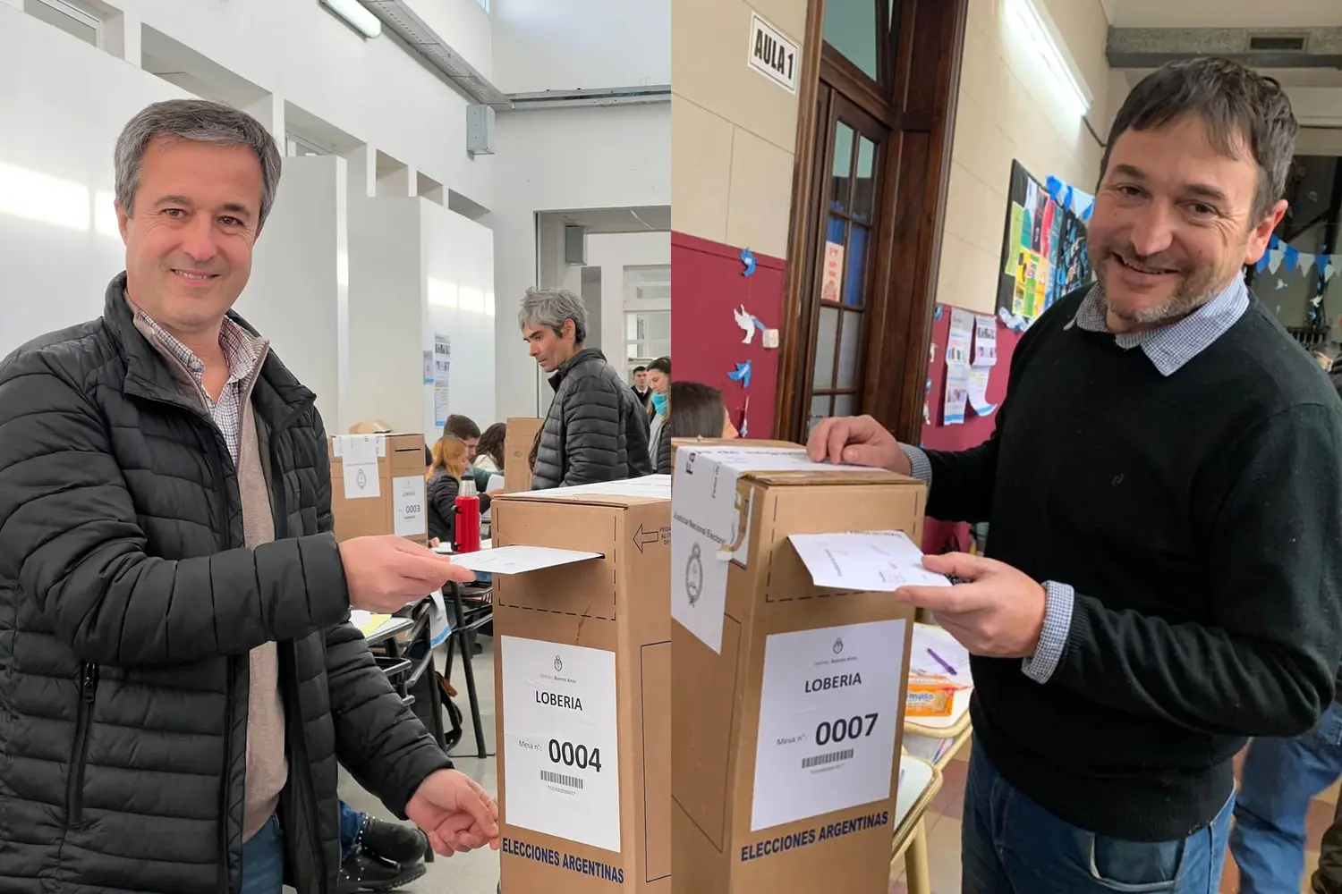 Pablo Barrena y Juan Pablo Capelli