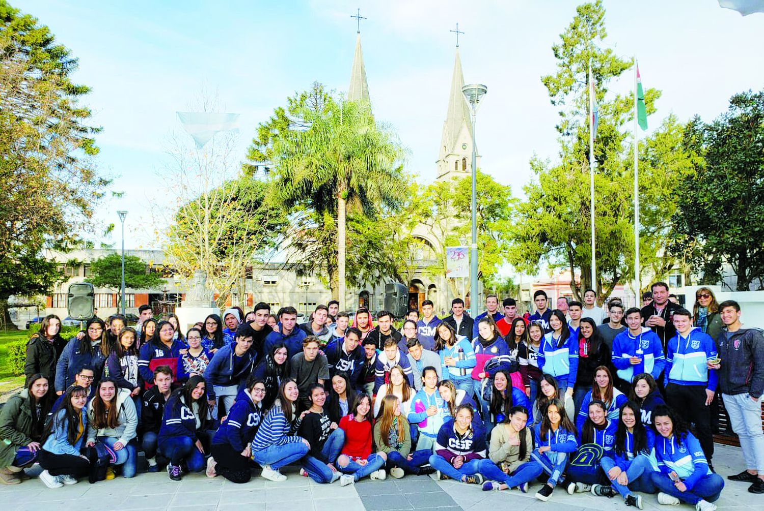 La promo 18 comenzó con las jornadas solidarias