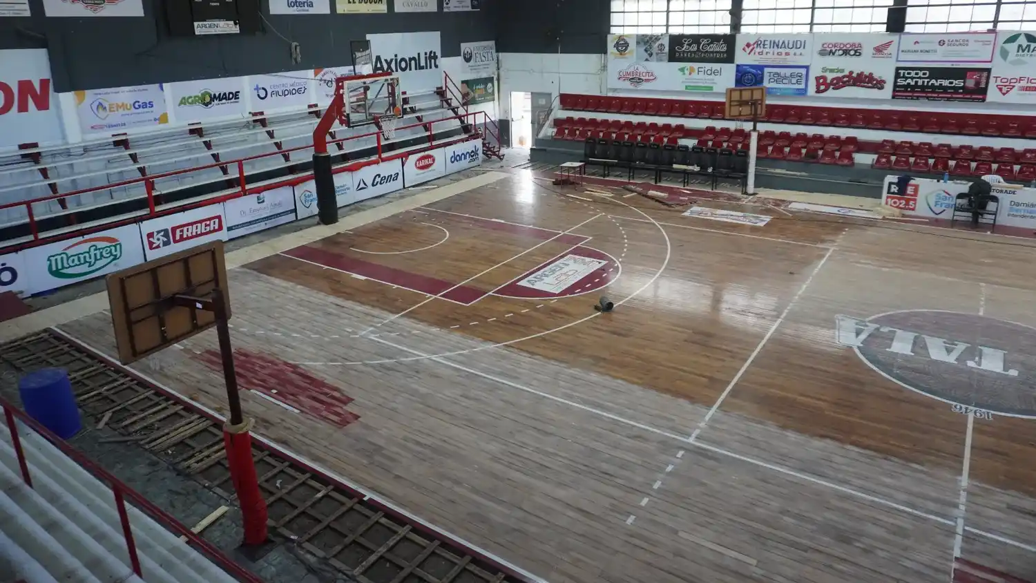 Renovación del parquet