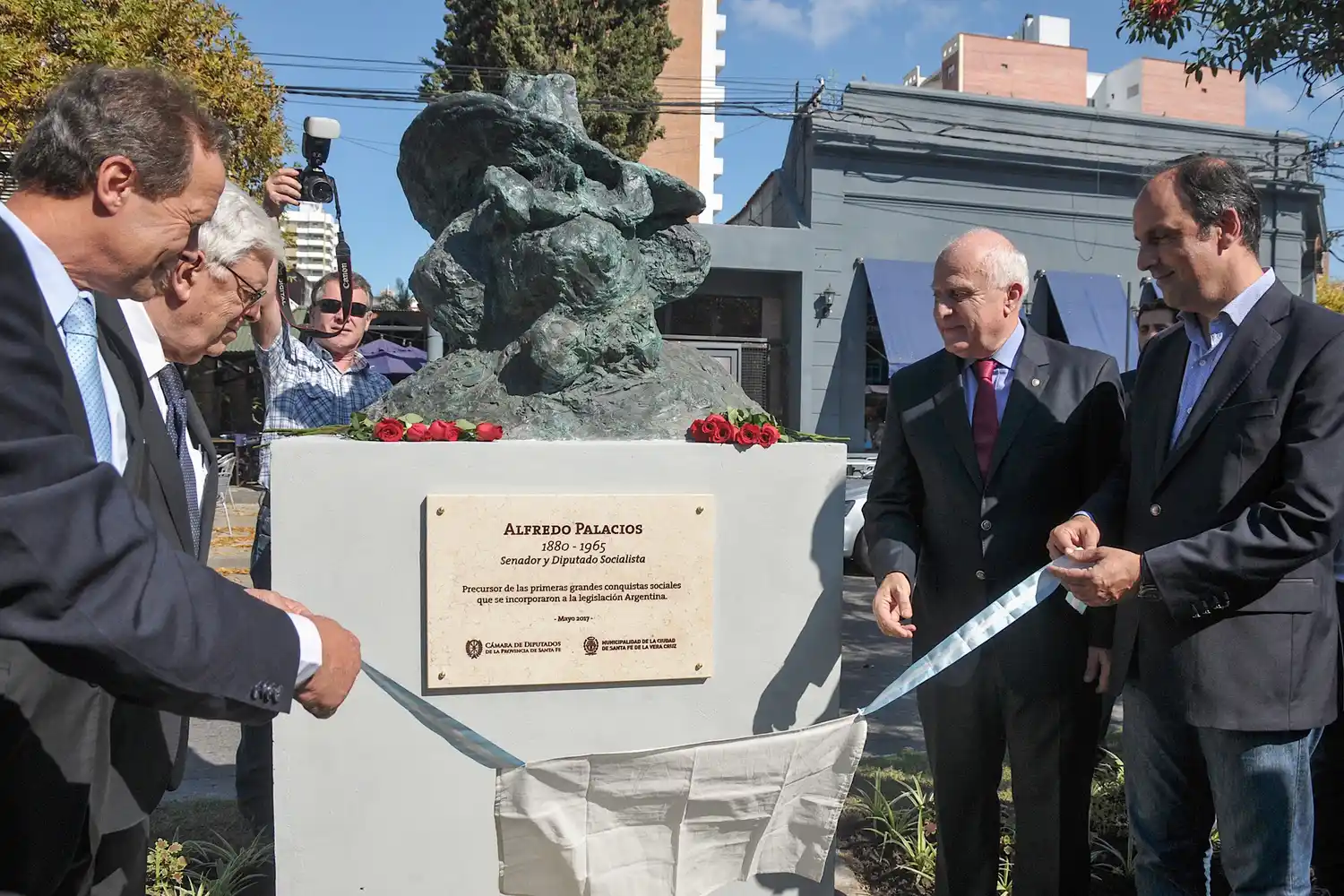 Alfredo Palacios tiene su espacio conmemorativo