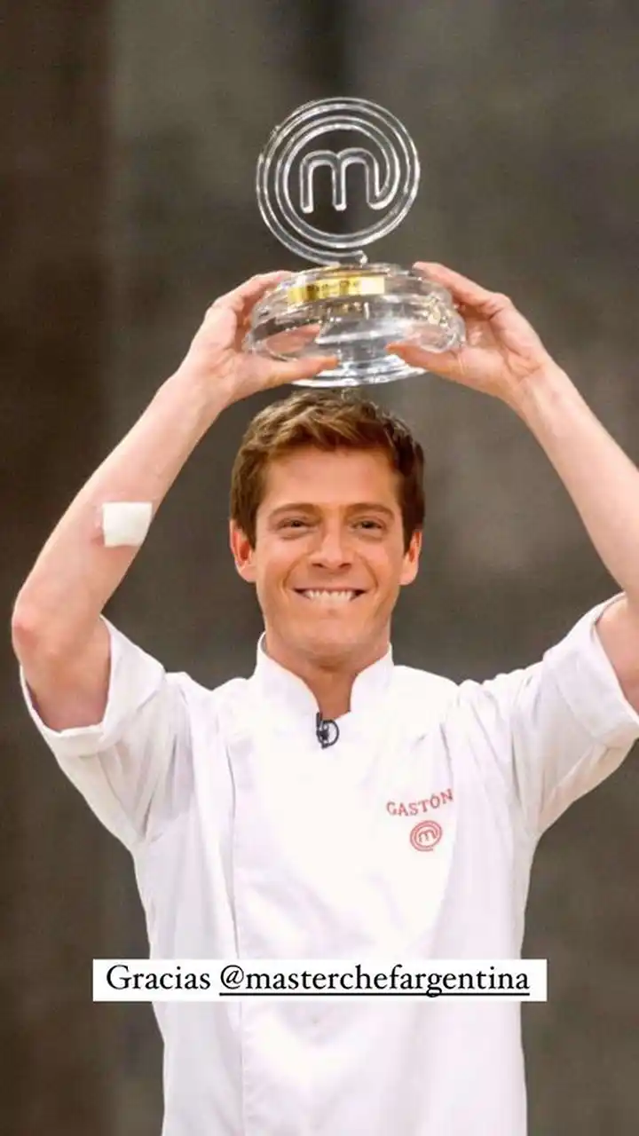 Gastón Dalmau es el campeón de Masterchef Celebrity