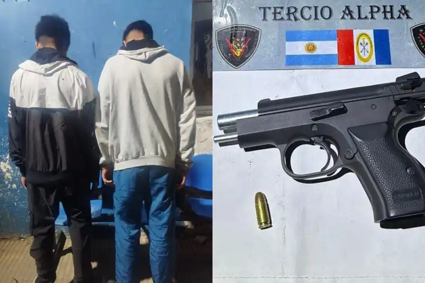 Dos detenidos tras intento de robo.