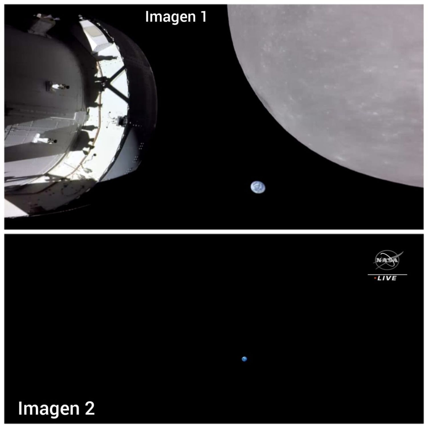 ¡Orión llegó a la Luna!