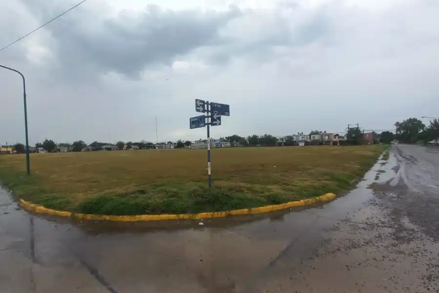 Terreno en el que se levantará el edificio. Prensa Municipalidad de Rafaela