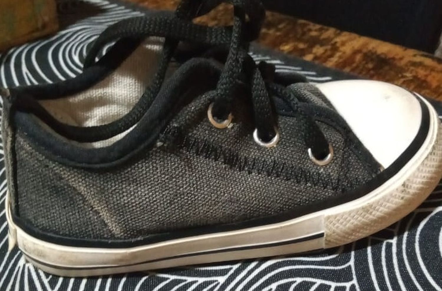 Zapatilla encontrada