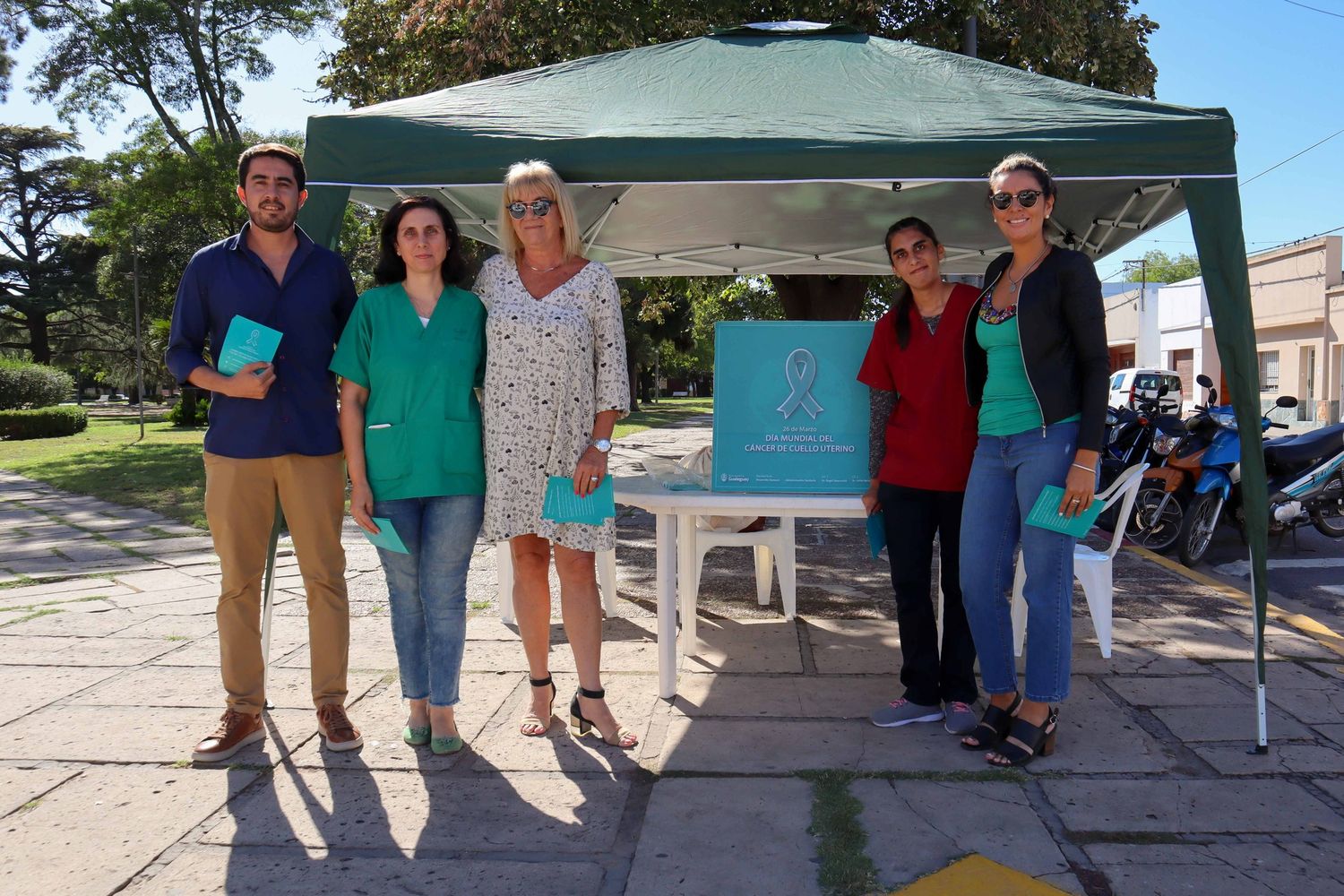 Realizan una Campaña de Prevención y Concientización Cáncer de Cuello Uterino