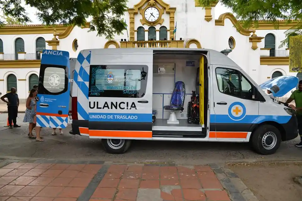 Entregaron una nueva ambulancia para el Hospital Municipal de Chascomús