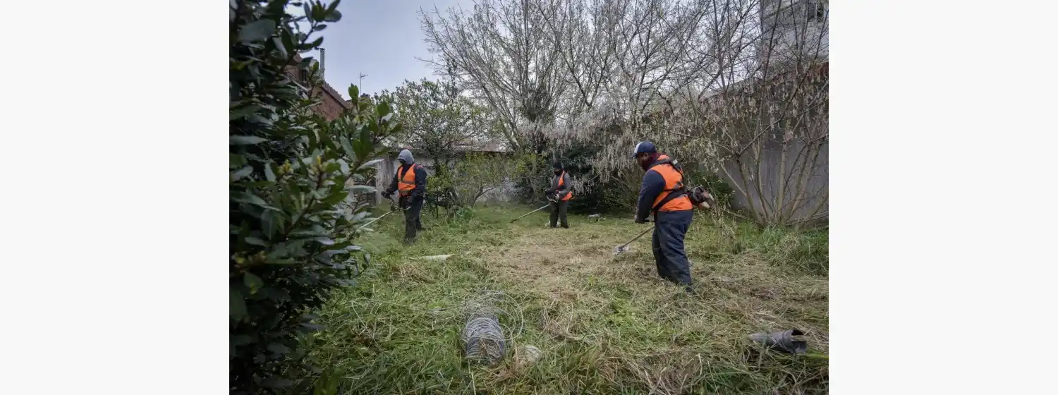 El Municipio retiró más de 130 toneladas de terrenos privados