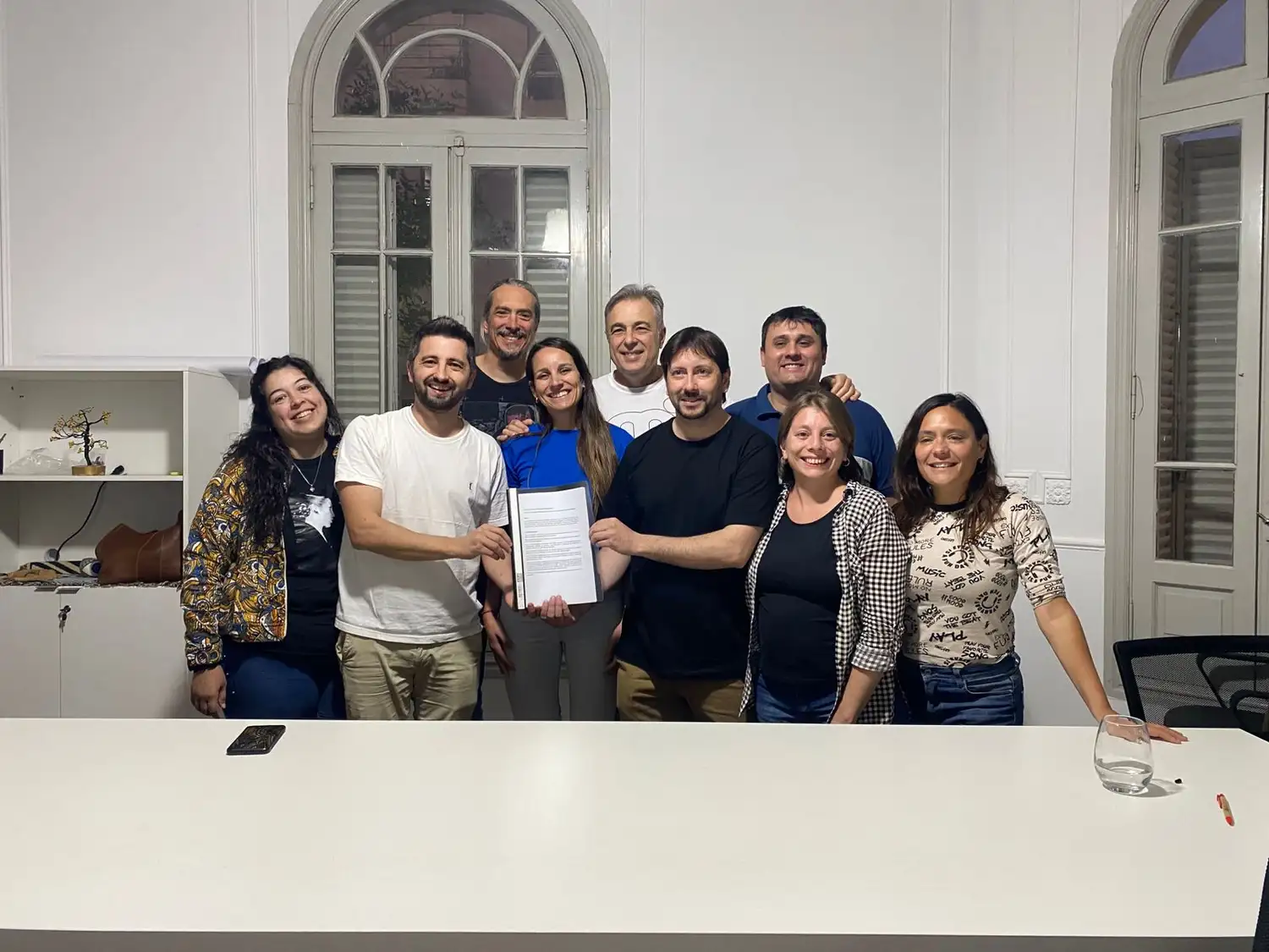 Antonio Ciceri, docente de nivel primario, egresado del ISP2 / José Grassino, profesor de historia, egresado del ISP2 | Presentaron un proyecto para fortalecer la Formación Docente en Rafaela.