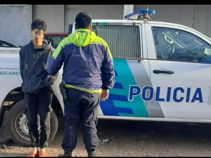 El joven fue aprehendido