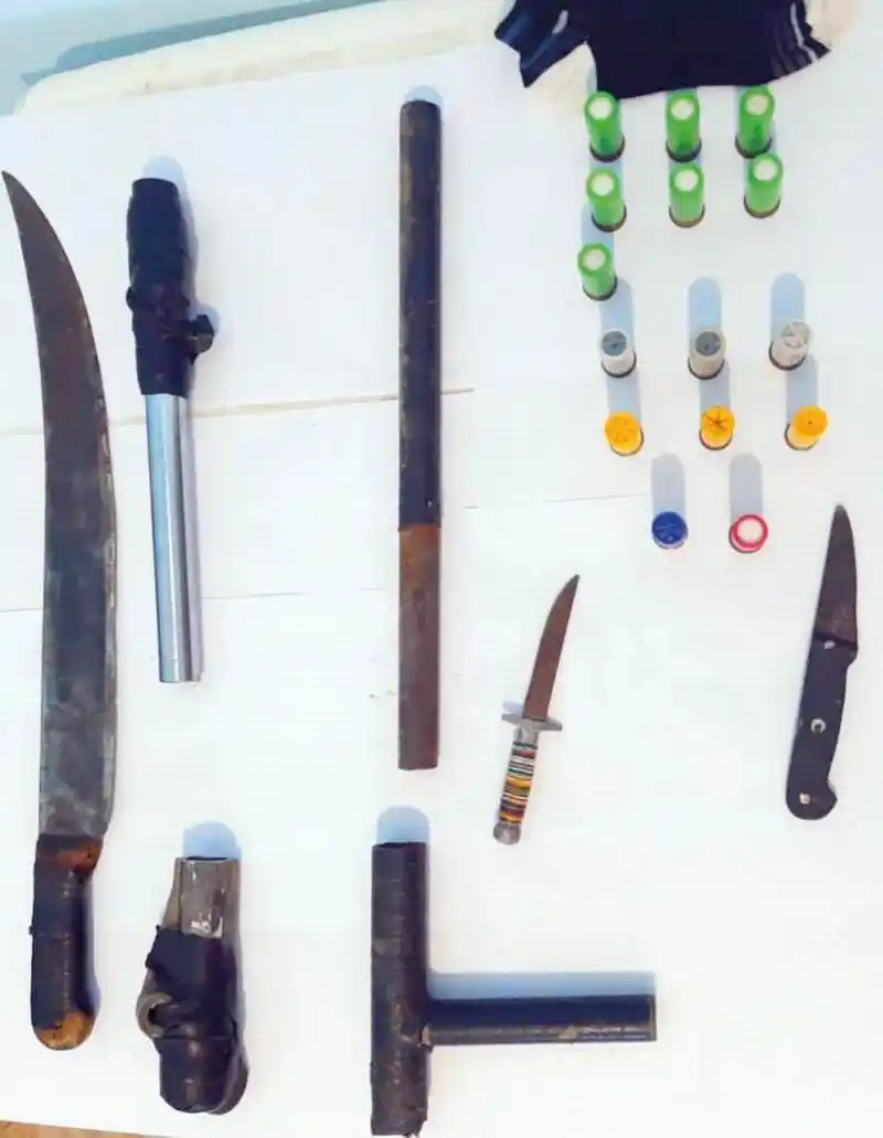 Detuvieron a 2 hombres con frondosos 
antecedentes, uno por tentativa de homicidio