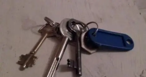 Llaves encontradas