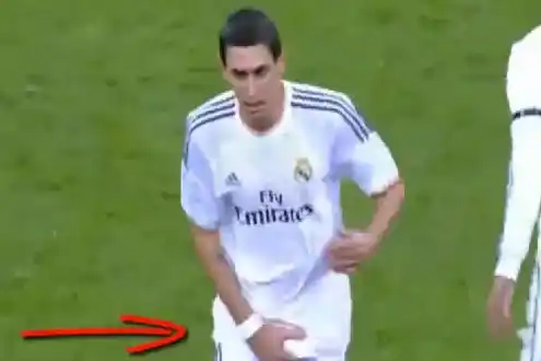 Di María sorprendió a la hinchada de Real Madrid con un gesto polémico