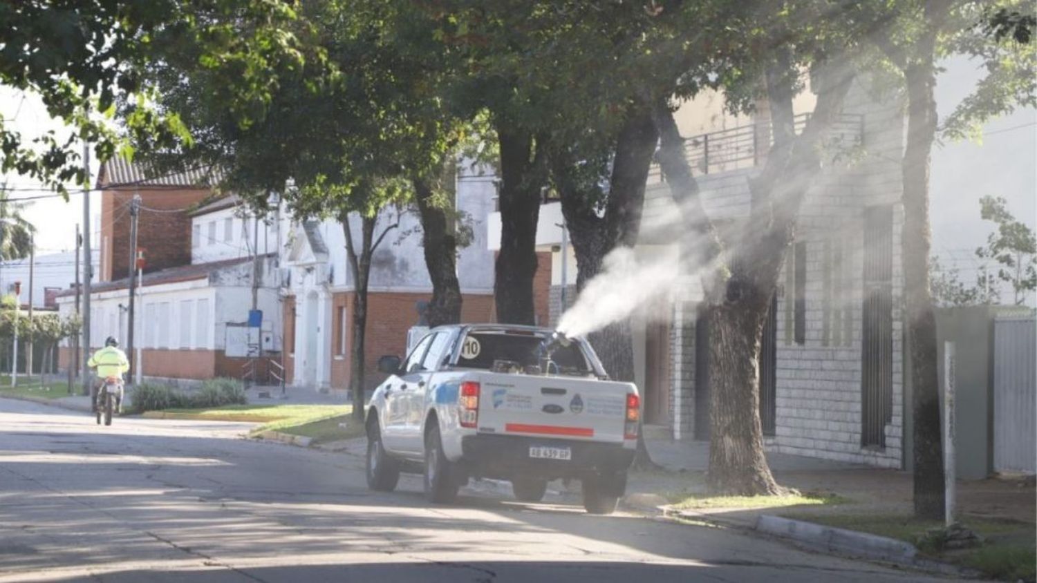 Fumigación en Reconquista: esta tarde es el turno de barrio La Cortada