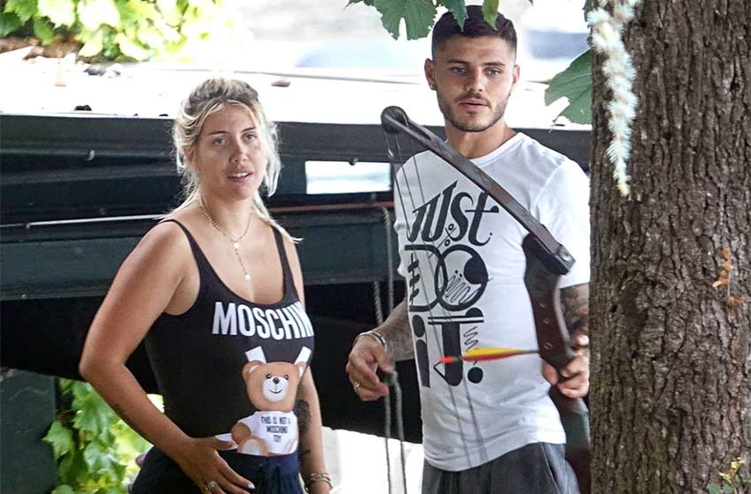 Las nuevas fotos de Wanda Nara al natural