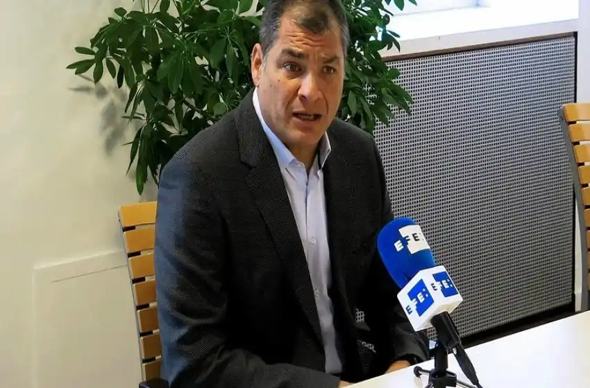 Correa: "Lenín Moreno retrasó Ecuador 20 años”