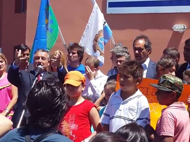 Gelené: "Vamos a acompañar a Scioli en lograr una gran Argentina"