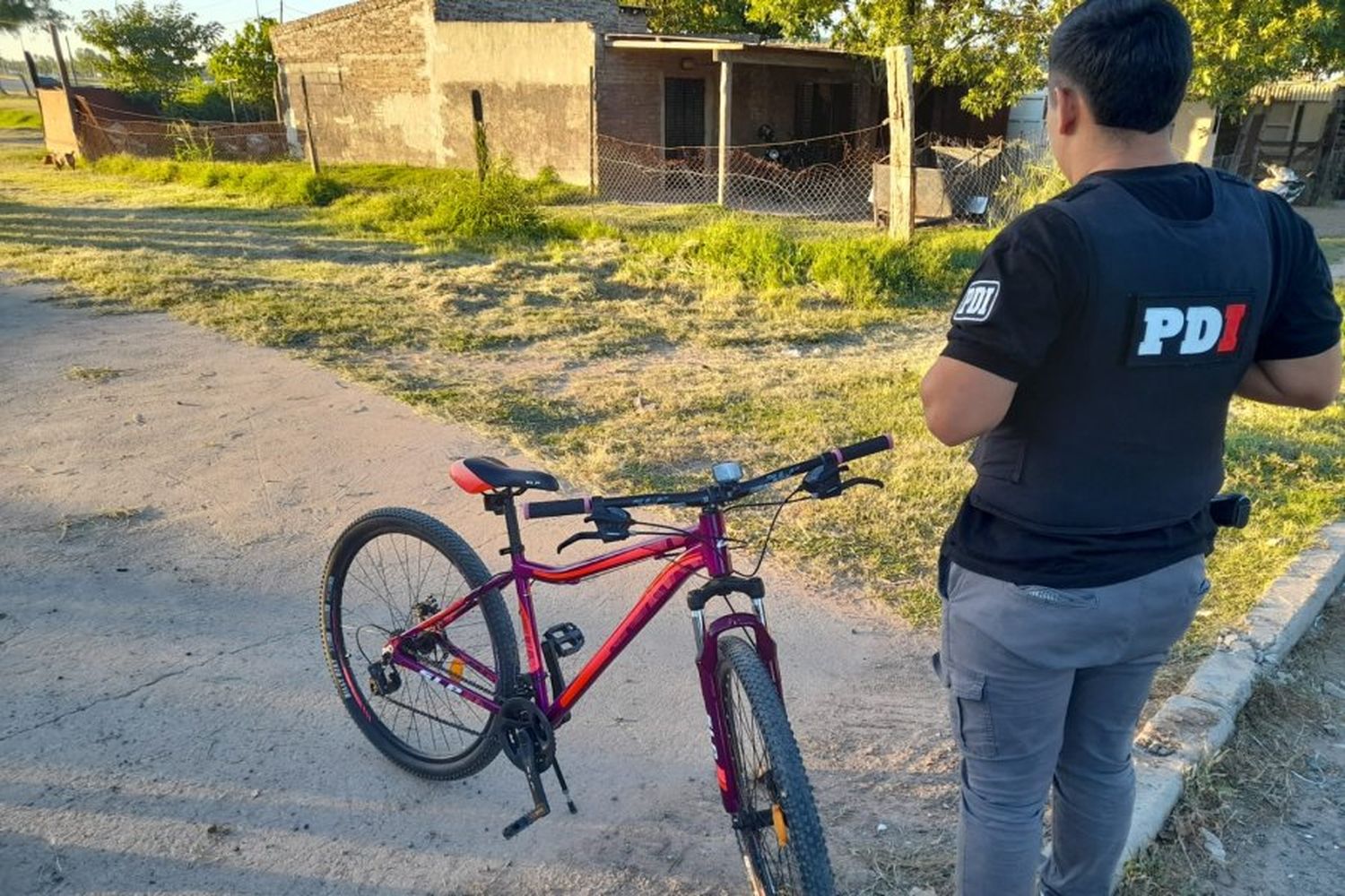 La PDI recuperó una bicicleta robada e identificó a una mujer por encubrimiento