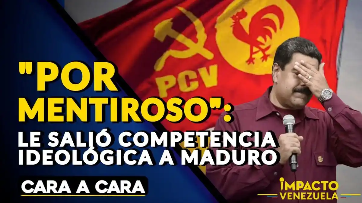 «POR MENTIROSO»: le salió competencia ideológica a Maduro – Cara a Cara