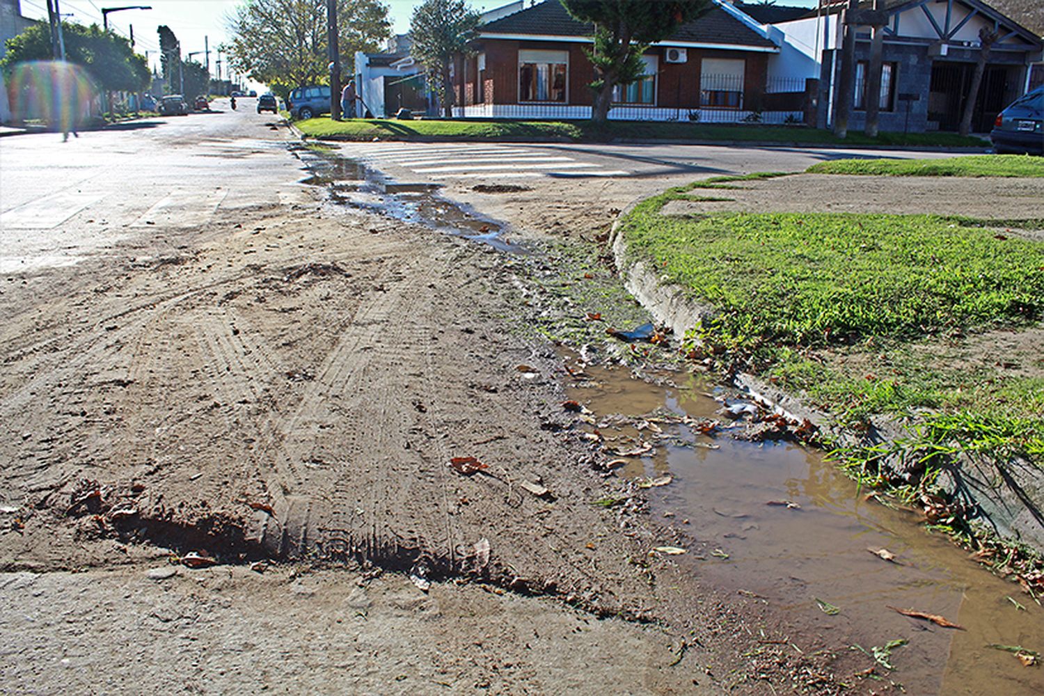 Barrio Puerto: solicitan más barrido de calles y cartelería