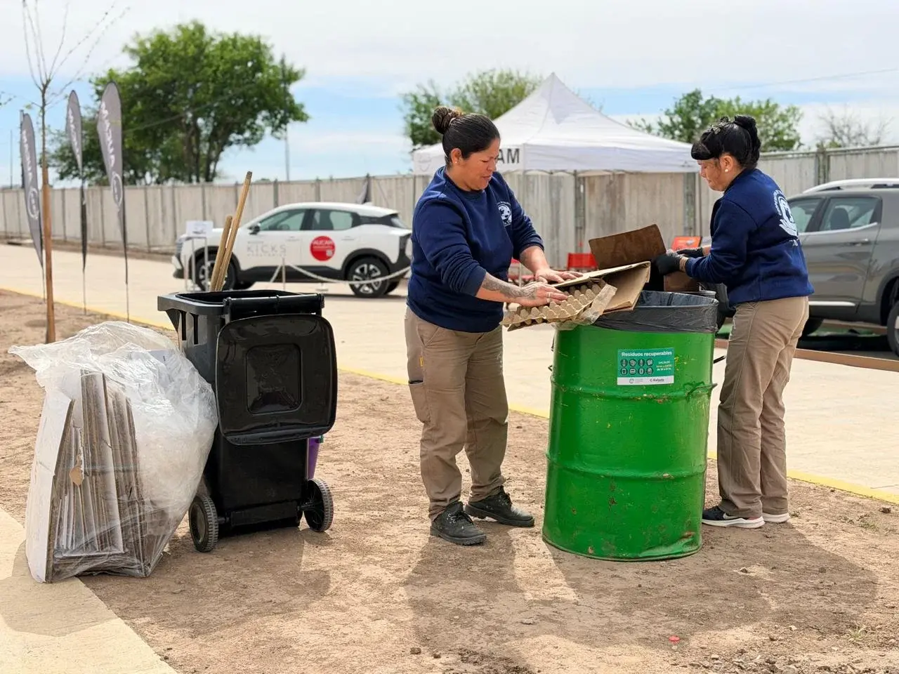 El cuidado ambiental y la gestión de residuos en los Juegos Suramericanos Santa Fe 2026 en Rafaela